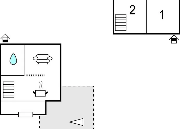 Dom wakacyjny 2 Bedroom Cozy In Stolmen